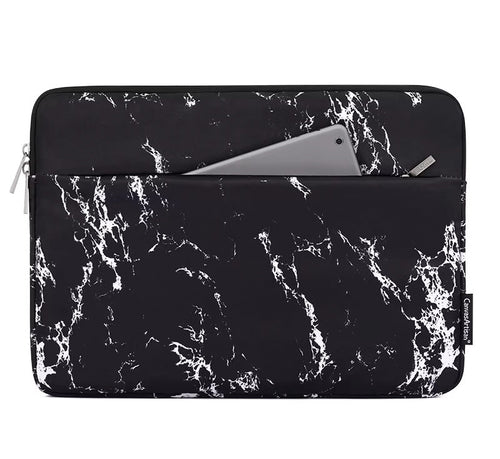 Black Marble Laptop Sleeve