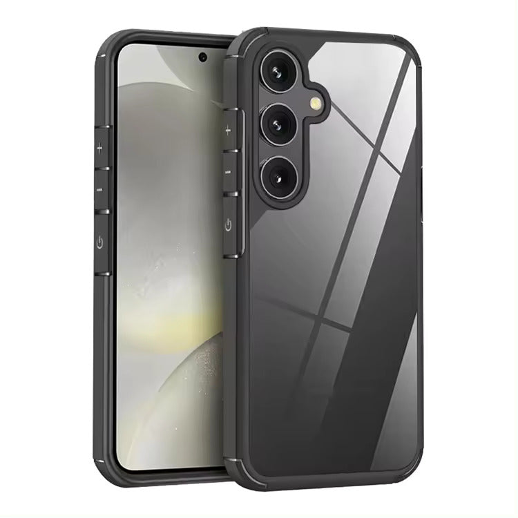 Hybrid Rubber Armor Case for iPhone & Samsung
