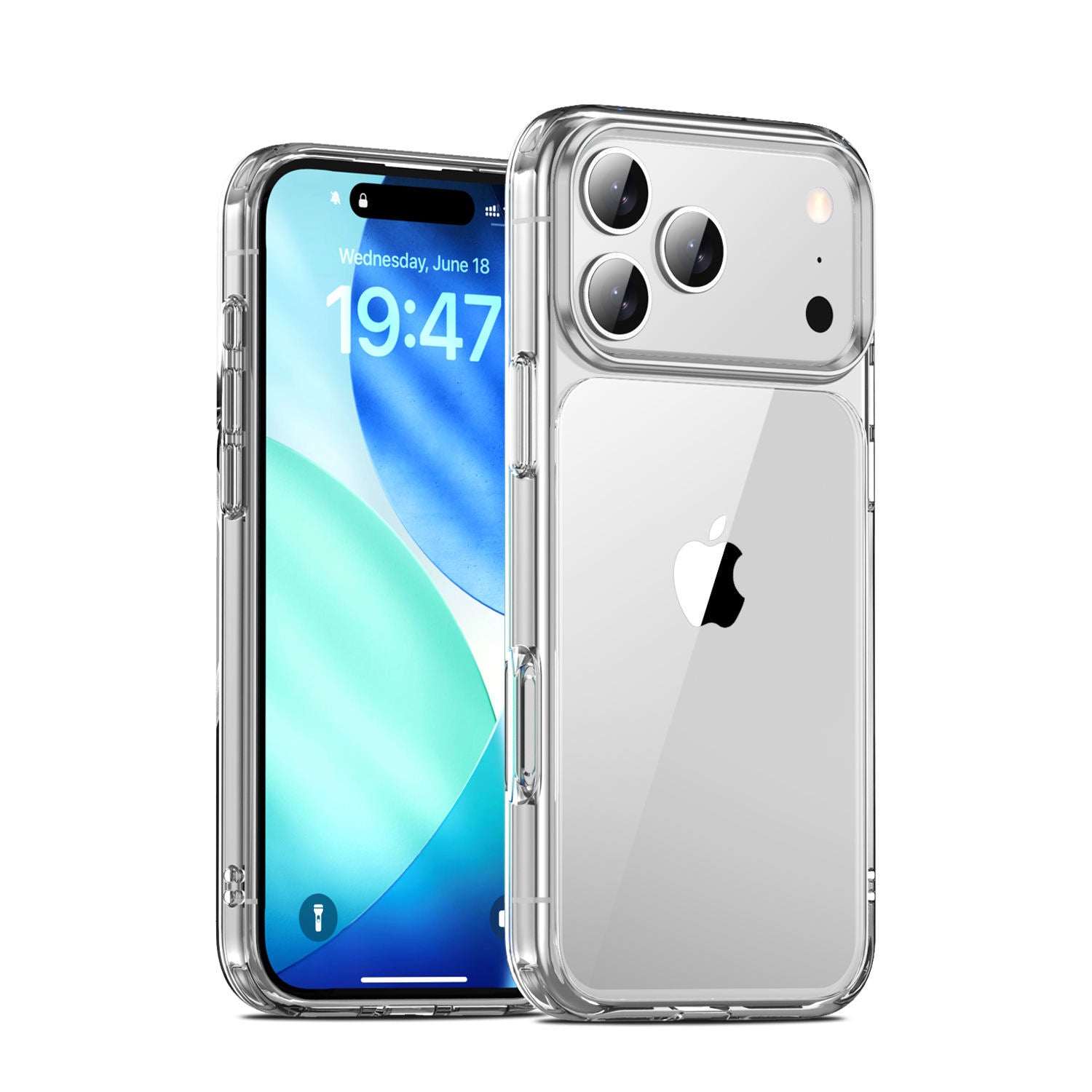 Hybrid Crystal Case for iPhone & Samsung