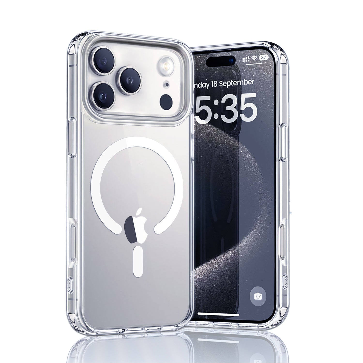 Hybrid Crystal Case for iPhone & Samsung