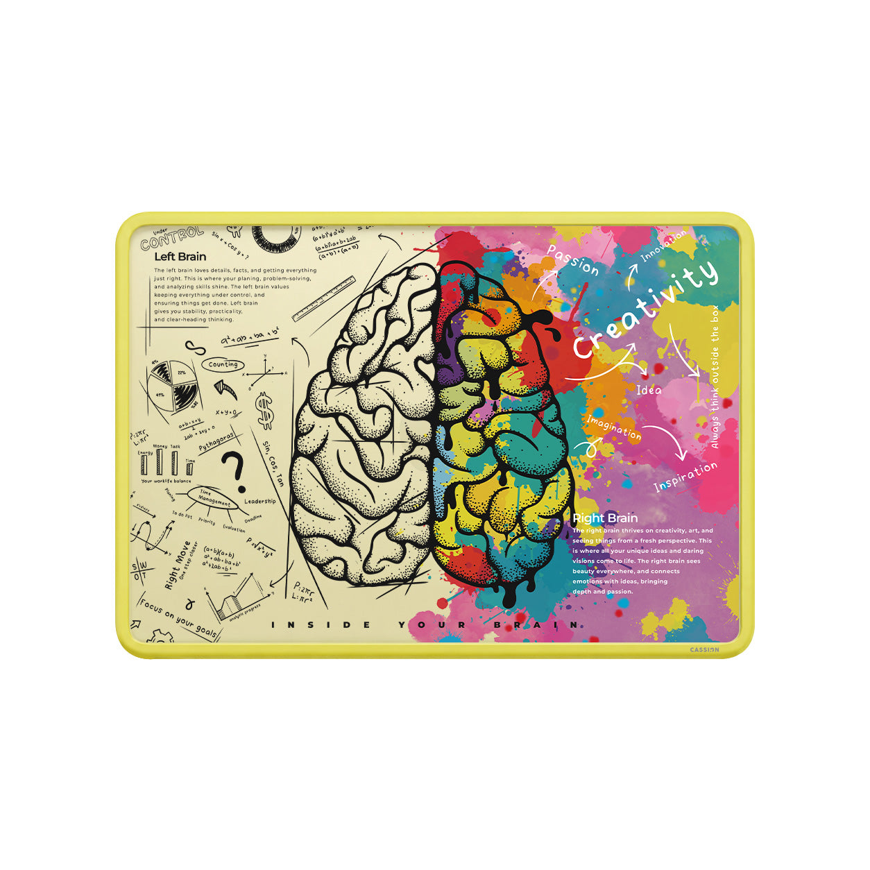 Inside Your Brain Macbook Case