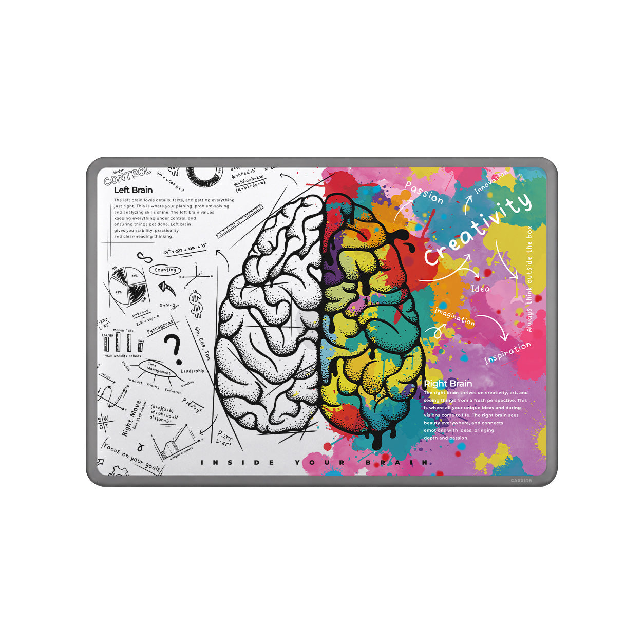 Inside Your Brain Macbook Case