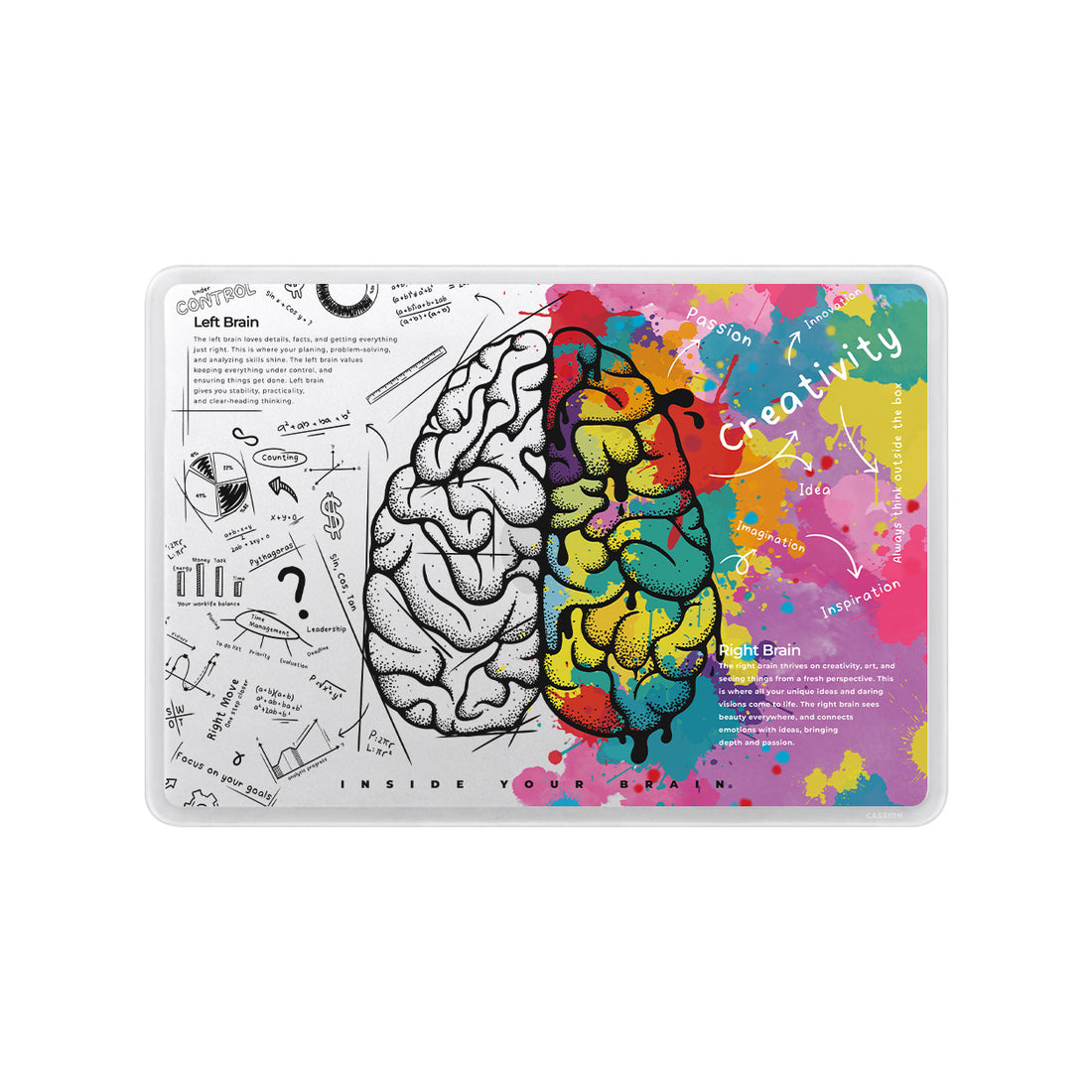 Inside Your Brain Macbook Case