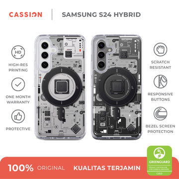 Internal Circuit Magsafe Case Hybrid Crystal Magsafe - Samsung S25 FE / v1