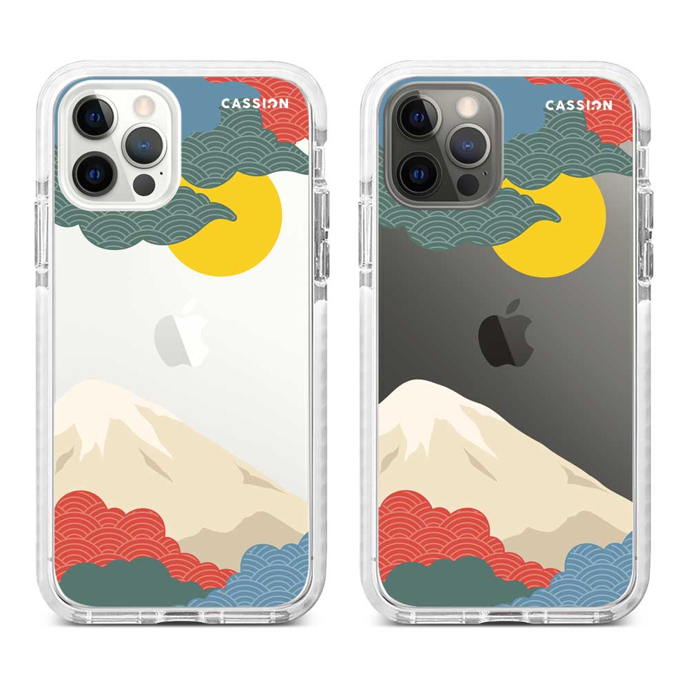 Japanese Art Scenery Hybrid Crystal Magsafe - iPhone 12 Pro Max / v2