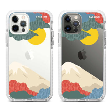 Japanese Art Scenery Hybrid Crystal Magsafe - iPhone 12 Pro Max / v2