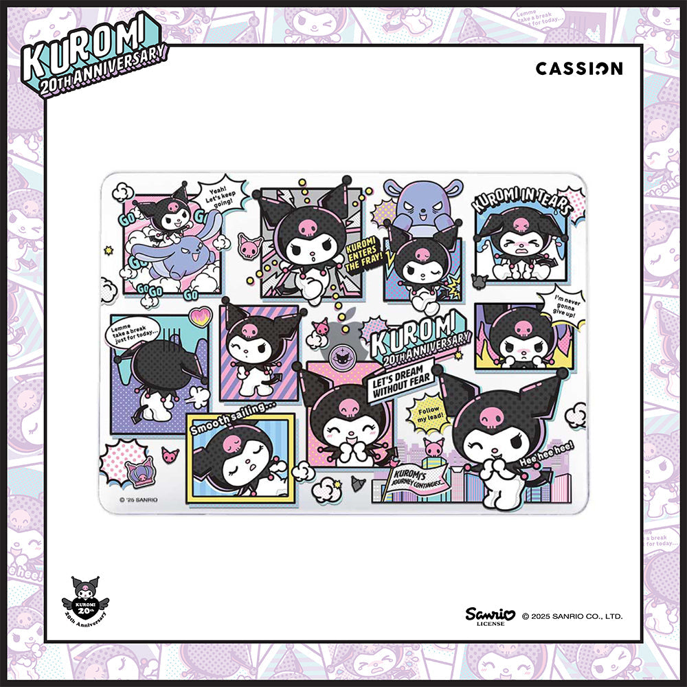 Kuromi Universe Macbook Case Case Macbook - Rubber Frosted Transparent / Pro 14 inch M2 M3 M4