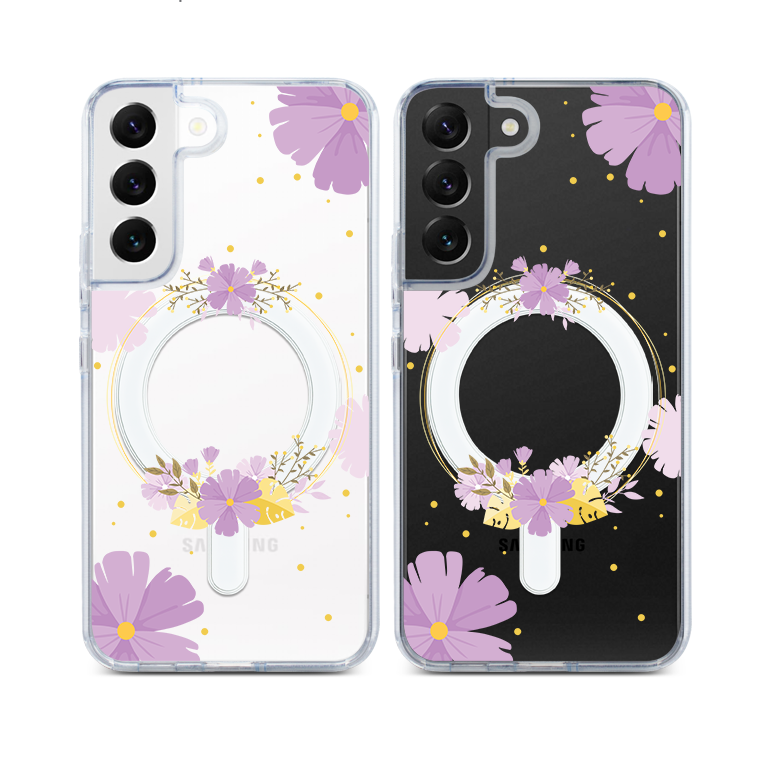 Lilac Flowers Harmony Magsafe Case