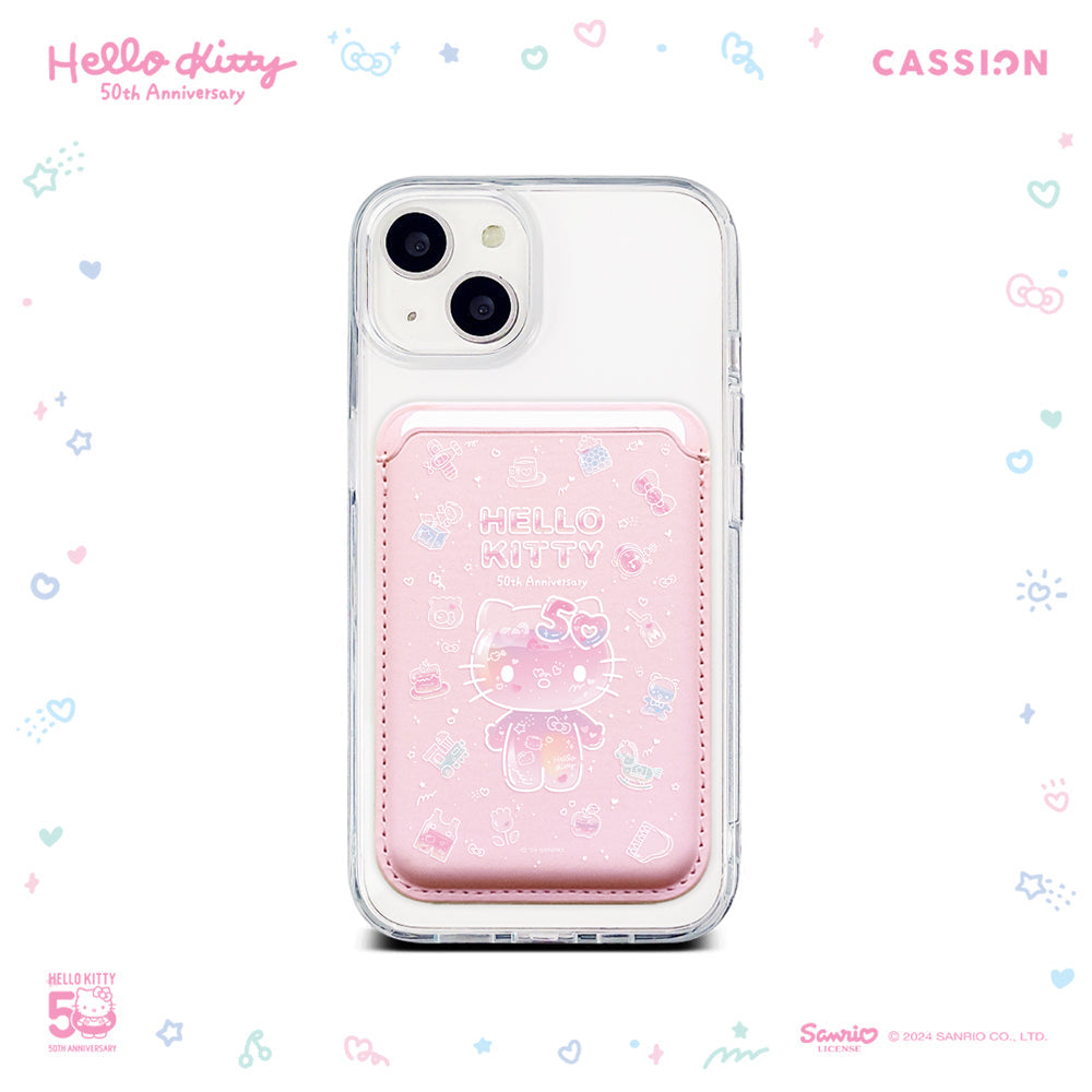 Lovely Moments Magnetic Pocket Wallet Magnetic Pocket Wallet Stand - Dusty Pink