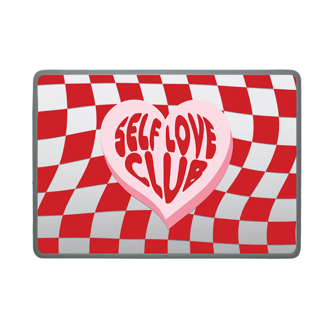 The Red Of Self Love Club Macbook Case Case Macbook - Rubber Frosted Gray / Pro 13 inch M1