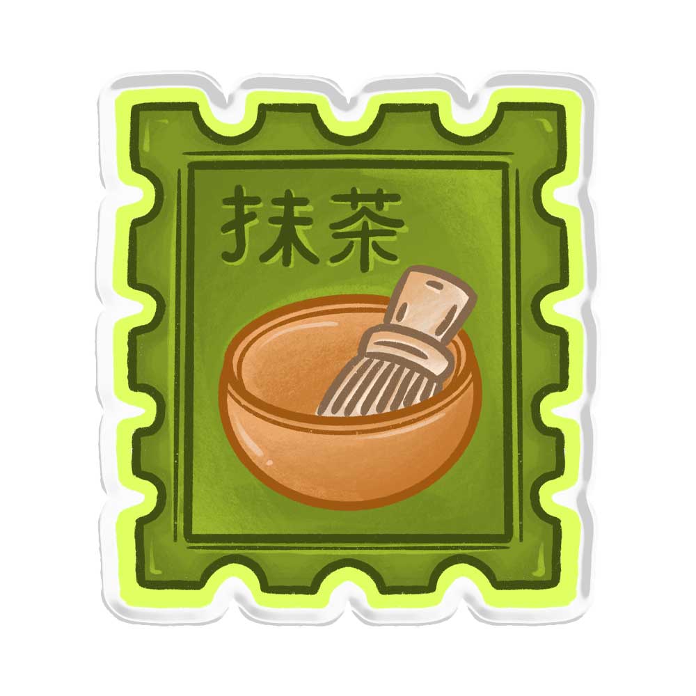 Matcha Addicts Popup Stand Acrylic