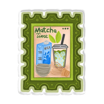 Matcha Break Popup Stand Acrylic