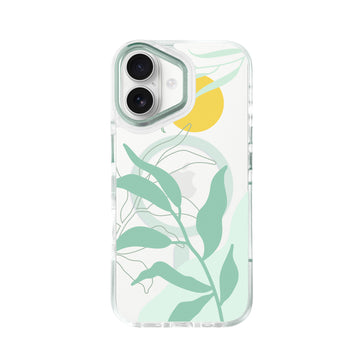 Hybrid Aura Crystal for iPhone Min Green Dusk