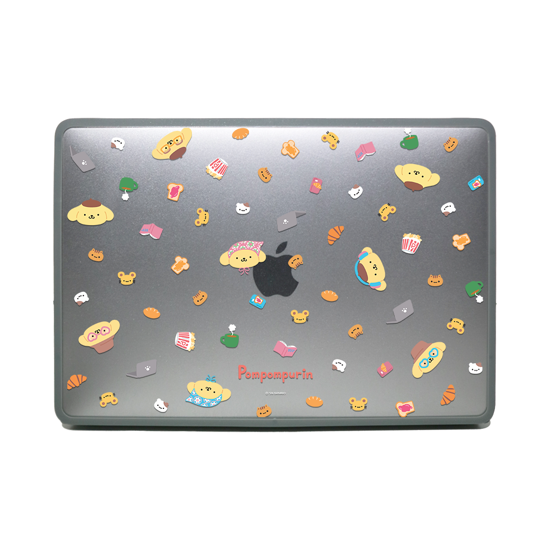 Mini Vibes Macbook Case Case Macbook - Rubber Frosted Transparent / Air 13.6 inch M2 M3 M4
