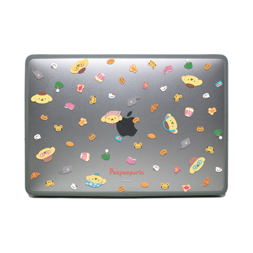 Mini Vibes Macbook Case Case Macbook - Rubber Frosted Transparent / Air 13.6 inch M2 M3 M4