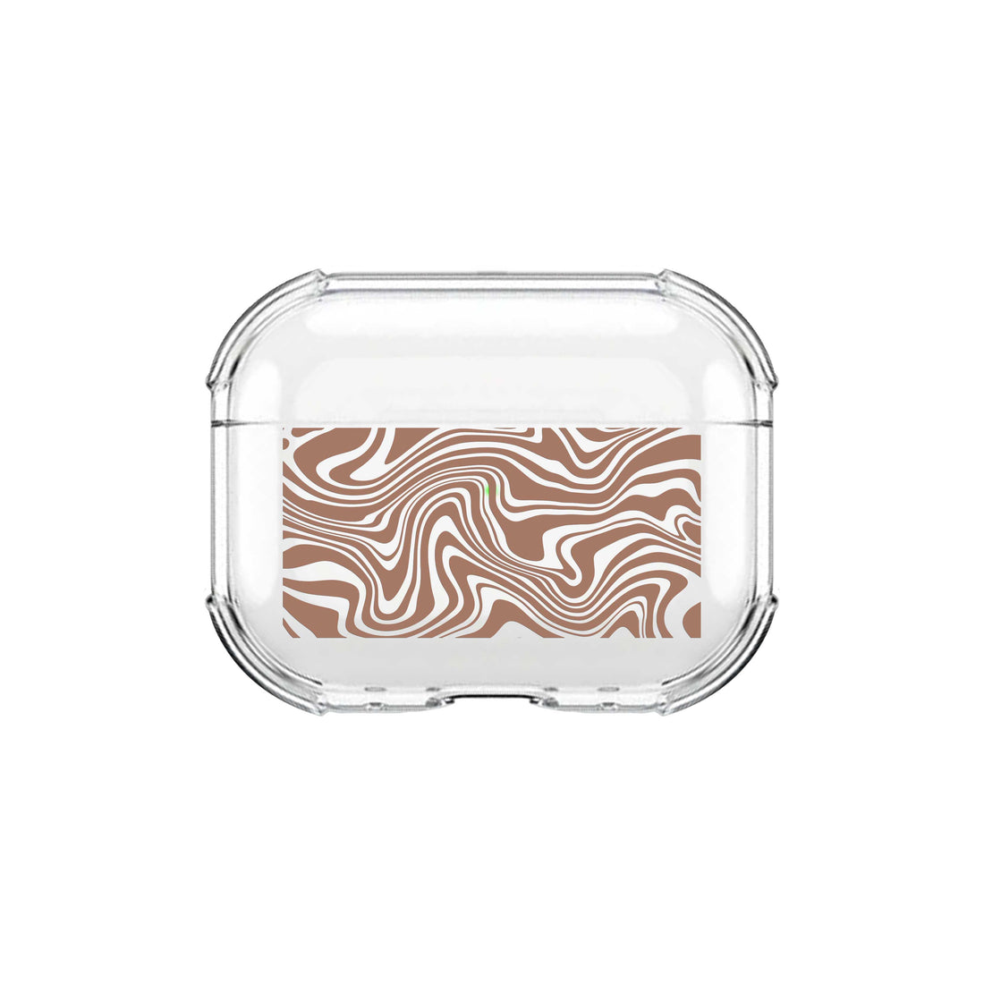 Mocha Marble Airpods Samsung Buds Case