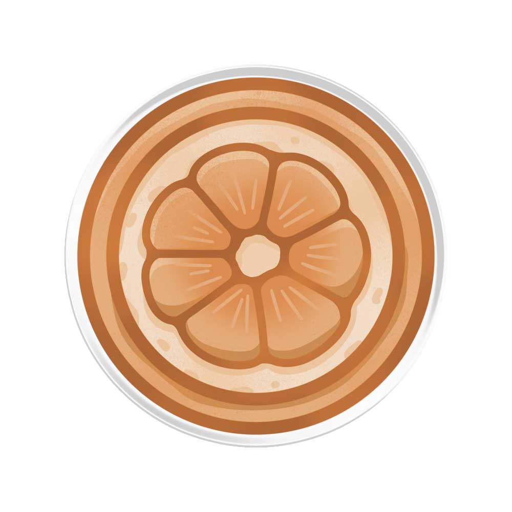 Sliced Orange Popup Stand Acrylic