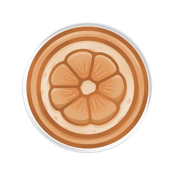 Sliced Orange Popup Stand Acrylic
