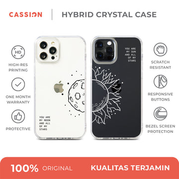 Moon and Sun CP02 - Moon Hybrid Crystal Case - iPhone 15 Pro