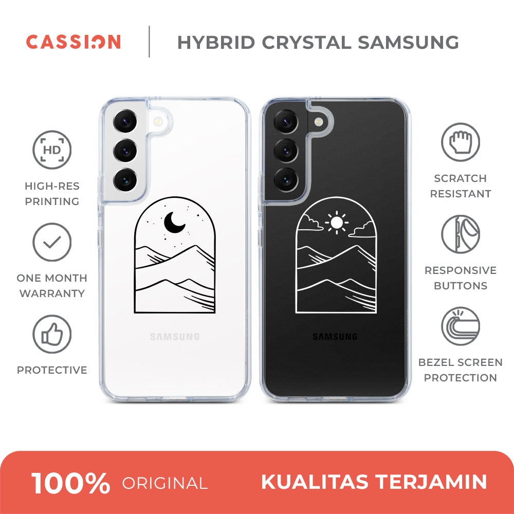 Mountain Line Art CP01 - Sun Hybrid Crystal Magsafe - Samsung S25 FE / v1