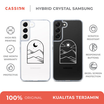 Mountain Line Art CP01 - Sun Hybrid Crystal Magsafe - Samsung S25 FE / v1