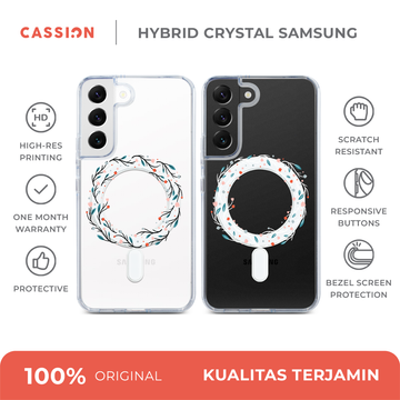 Nature Spreads Magsafe Case Hybrid Crystal Magsafe - Samsung S24 / v2