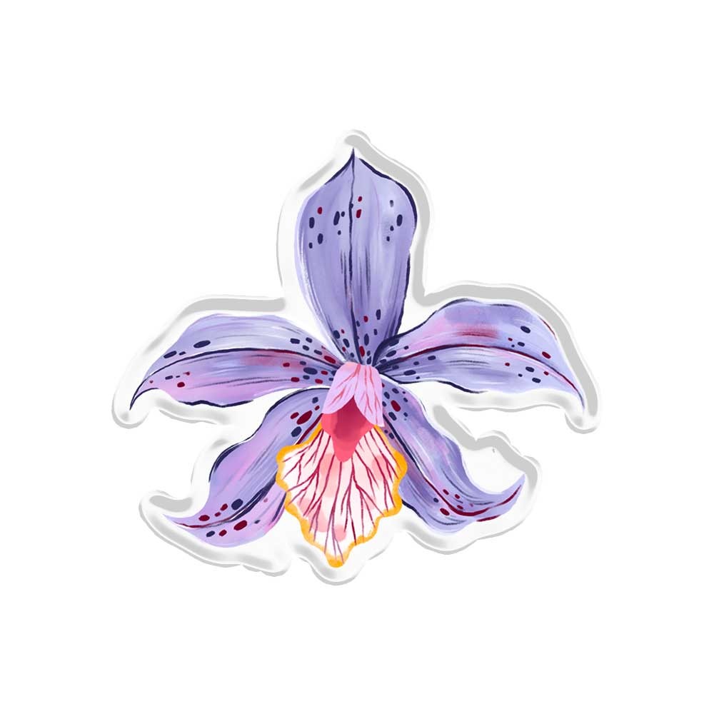 Orchid Popup Stand Acrylic Magnetic Pop Up Stand - Clear