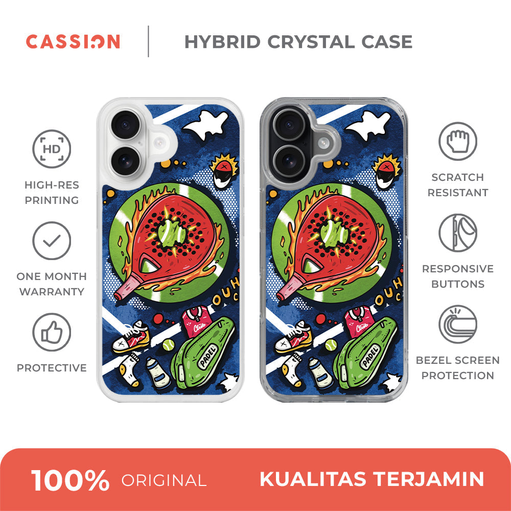 Padel Fury Hybrid Crystal Magsafe - iPhone 17 / v2