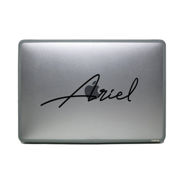Personalized Your Name Macbook Case Case Macbook - Rubber Frosted Gray / Pro 13 inch M1