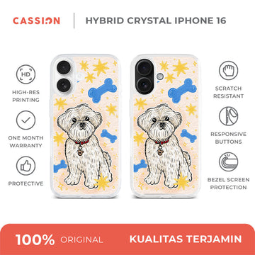 Puppy Pudel Hybrid Crystal Magsafe - iPhone 16 / v2