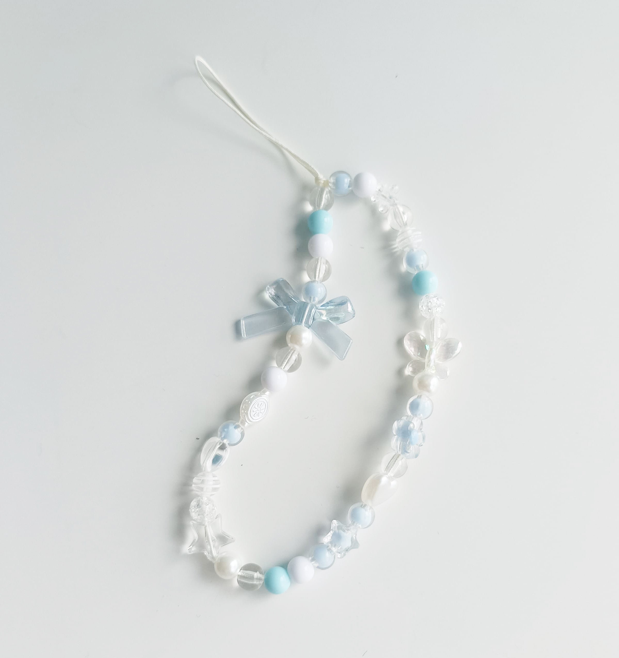 Chain beads Ribbon Theme for Phone Case