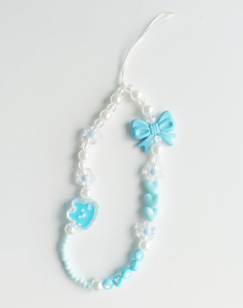 Chain beads Ribbon Theme for Phone Case