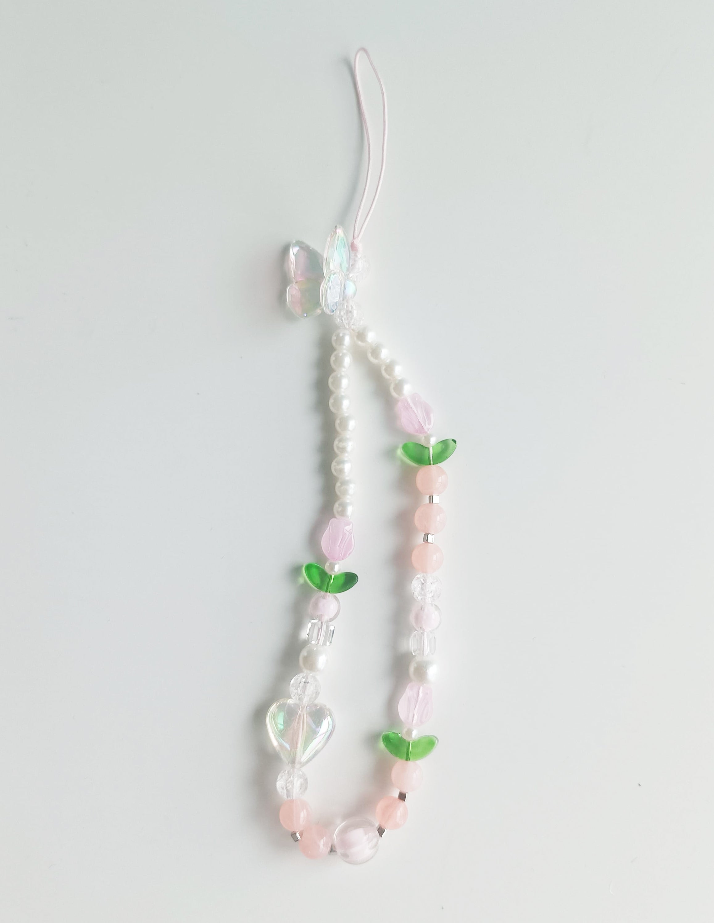 Chain beads Ribbon Theme for Phone Case