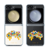 Hybrid Crystal Case For Z Flip 5 6 Sanrio Collection