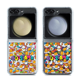 Hybrid Crystal Case For Z Flip 5 6 Sanrio Collection