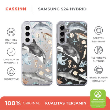 Sea Dwellers Hybrid Rubber Case V3 - Samsung S23 / Black