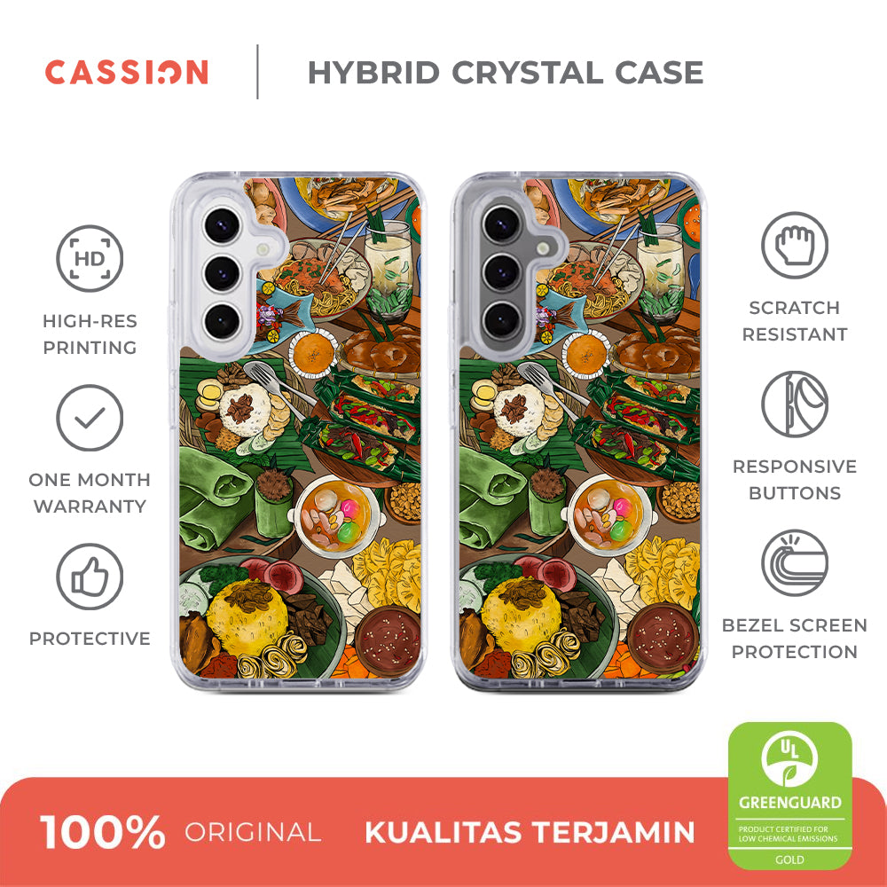 Selera Hybrid Rubber Case V3 - Samsung S24 / Black