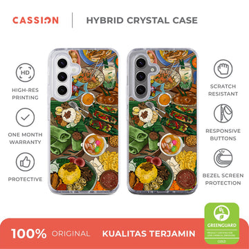 Selera Hybrid Rubber Case V3 - Samsung S24 / Black