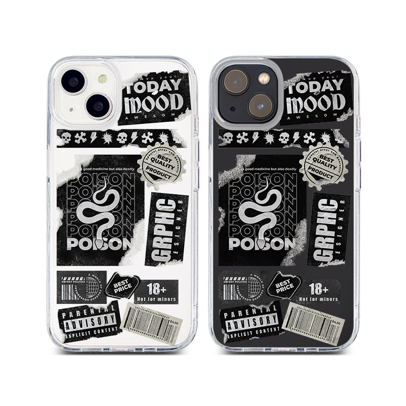 Urban Mood / Oxy Crystal Case iPhone 13 Clear Non Magsafe