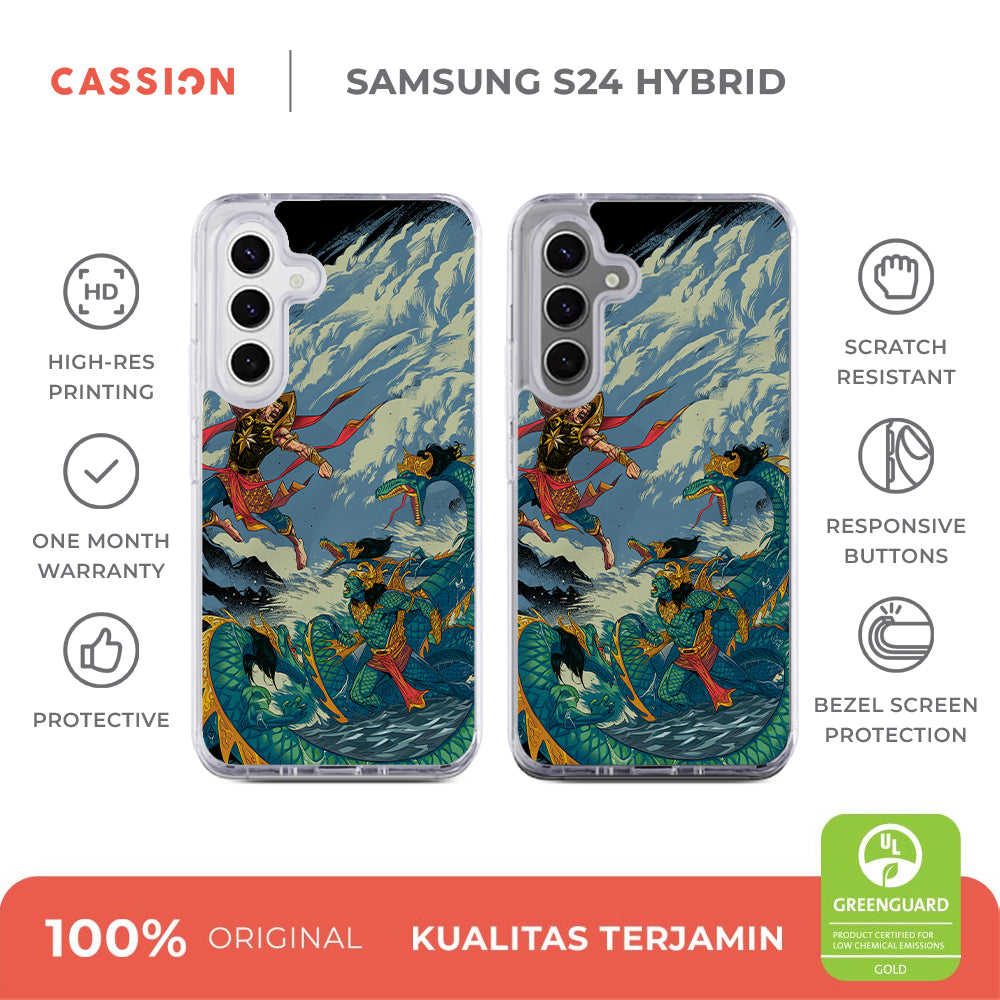 Subadra Larung Hybrid Rubber Case V3 - Samsung S25 / Black