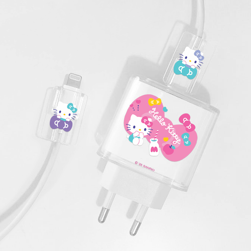 Sweet Pink Charger Case & Cable Protector