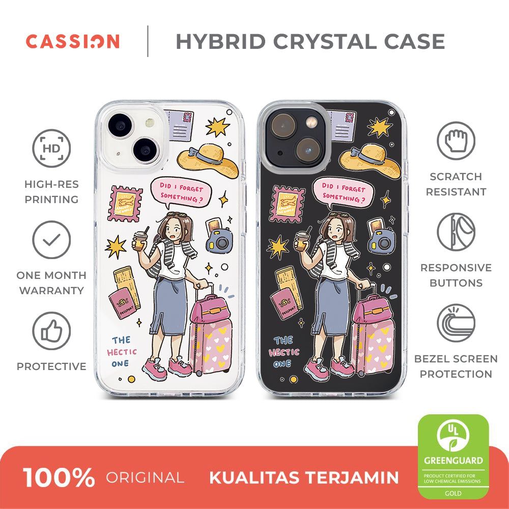 The Hectic Hybrid Crystal Case - iPhone 13