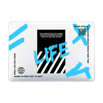 The Meaning Of Your Life Macbook Case Case Macbook - Rubber Frosted Gray / Air 15 inch M2 M3 M4