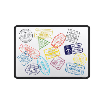 Traveller Stamp Macbook Case