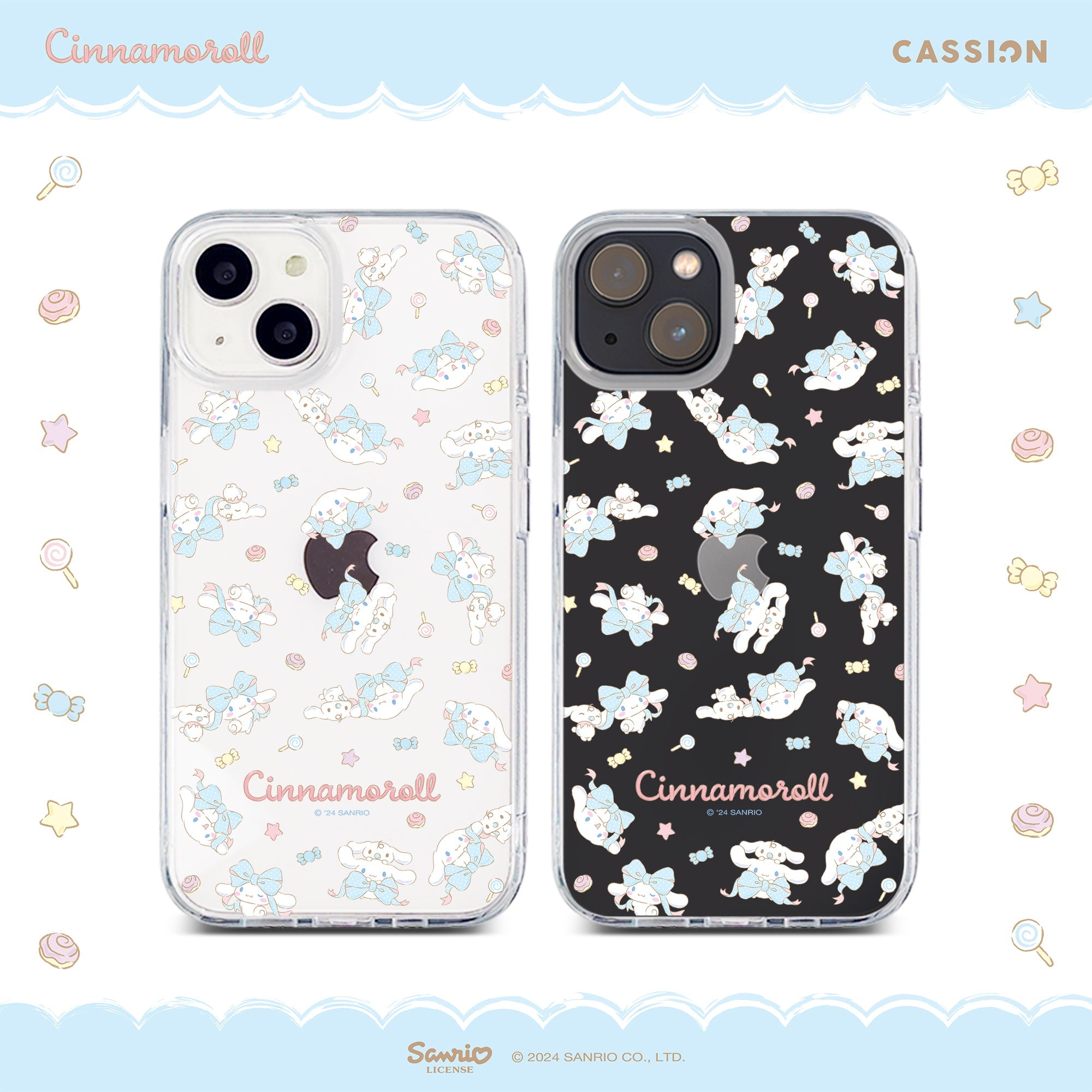 Twinkle Sprinkles Hybrid Rubber Case V3 - iPhone 15 / Black