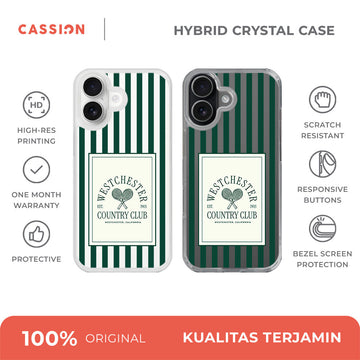 Weschester Tennis Club Hybrid Crystal Case - iPhone 17