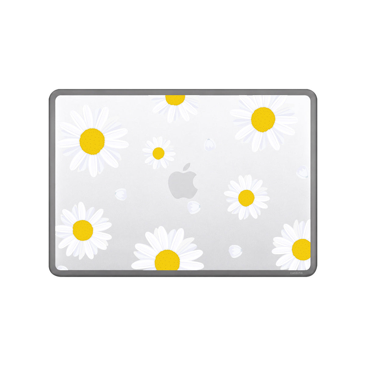 White Daisy Bucket Macbook Case Case Macbook - Rubber Frosted Gray / Air 13.6 inch M2 M3 M4