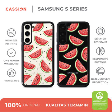 You're One In A Melon Hybrid Rubber Case V5 - Samsung S25 FE / Black