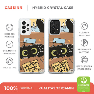 Zoomies Hybrid Crystal Case - Samsung A33