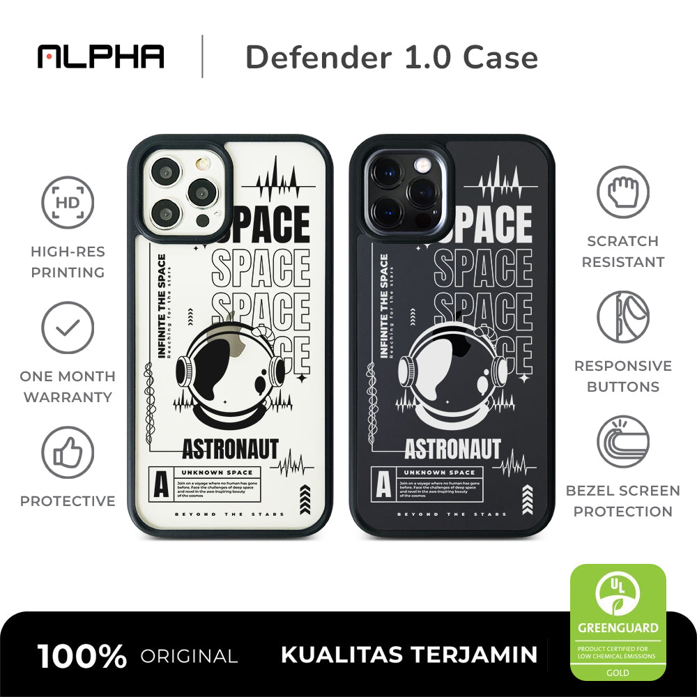 Alphac - The Astronaut iPhone Defender 1.0 Case